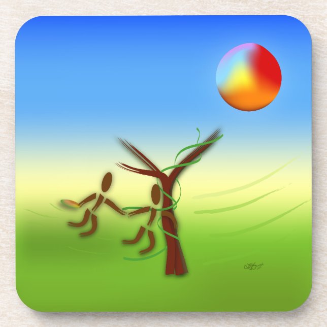 Zinglees ~ März Untersetzer (Vorderseite)