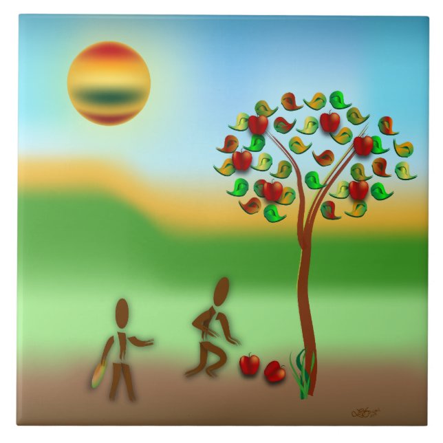 Zinglees ~ September Fliese (Vorderseite)