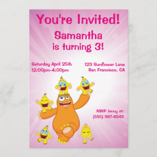 Zingoz und Zangoz Spaß Einladung