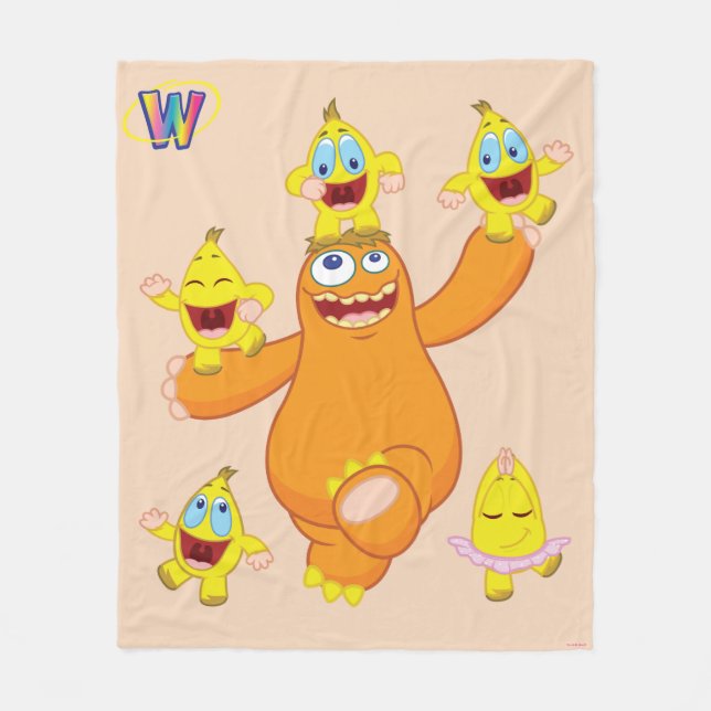 Zingoz und Zangoz Spaß Fleecedecke (Vorderseite)