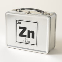 Zink-chemisches Element-Symbol-Chemie-Formel