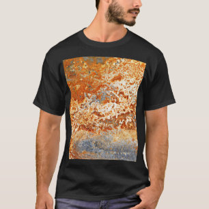 Zink: Grunge Textur Hintergrund. T-Shirt