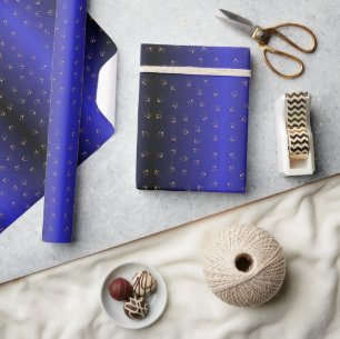 Zinkende Sternennacht - Fallende Sterne Geschenkpapier