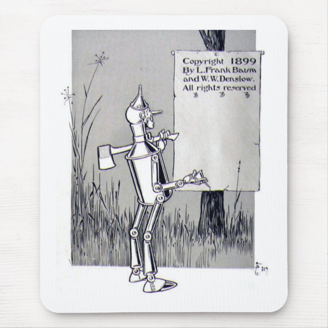 Zinn-Mann Mousepad (Vorne)
