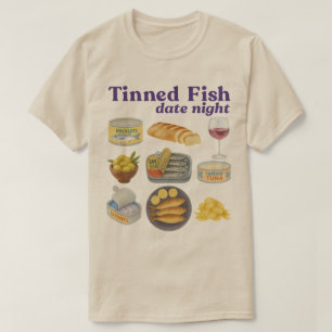 Zinnfisch Date Night Baby , Zinnfisch , Sardin T-Shirt