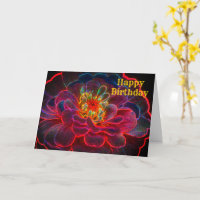 Zinnia Abstrakte Blume Kunst, Dichtung und Musik
