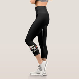 Zinnia Blume Earth Day - Flora Nature Lover Capri Leggings