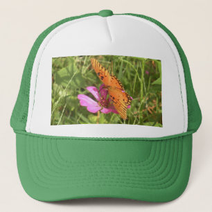 Zinnia & Butterfly Hat Truckerkappe