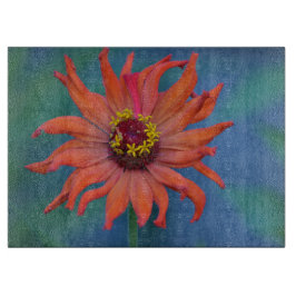 Zinnia Cutting Board Schneidebrett