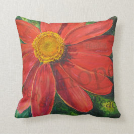 Zinnia des Hoffnungskissens Kissen