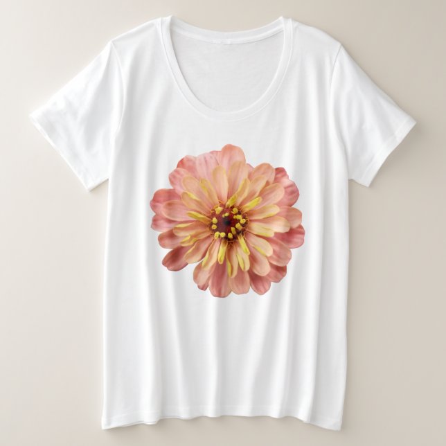 Zinnia Floral Flower Nature Photographie (Design devant)