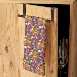 Zinnia Flower Garden Floral Cuisine Serviette