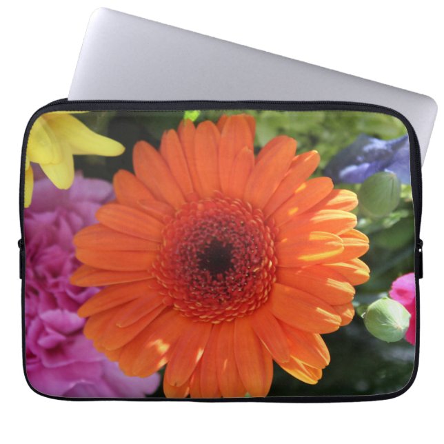 Zinnia Laptopschutzhülle (Vorderseite)