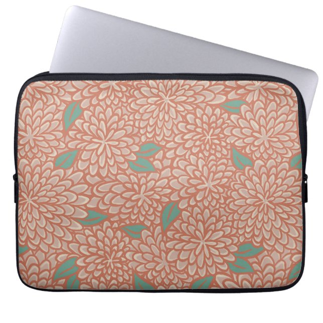 Zinnia - Orange Laptopschutzhülle (Vorderseite)
