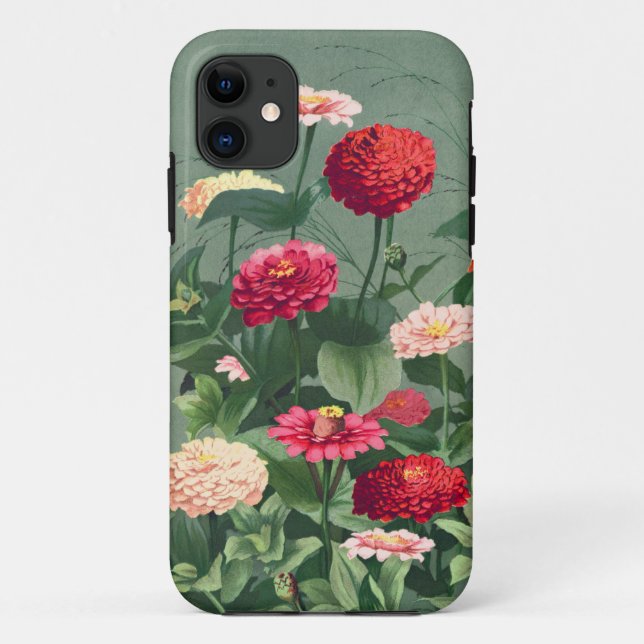 Zinnias Case-Mate iPhone Hülle (Rückseite)