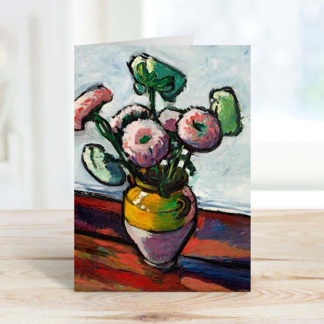 Zinnias | Henry Lyman Saően Karte (Von Creator hochgeladen)