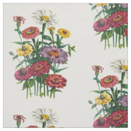 Zinnias Stoff