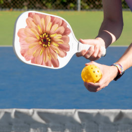 Zinnien-Blumen-Naturfotografie Pickleball Schläger