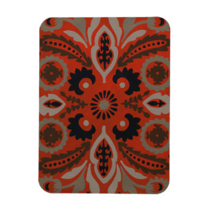 Zinnober Suzani II Magnet