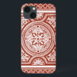 Zinnober Woodblock IV Case-Mate iPhone Hülle<br><div class="desc">Zuhause Décor</div>