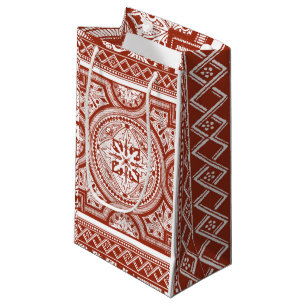 Zinnober Woodblock IV Kleine Geschenktüte