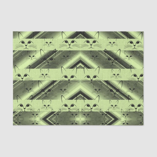 Zinnpapier Seidenpapier (Vorderseite)