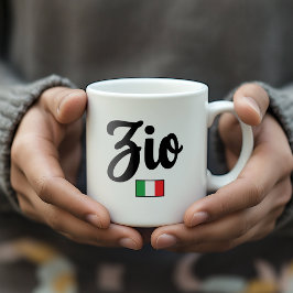 Zio Italian Flag Mug - Uncle