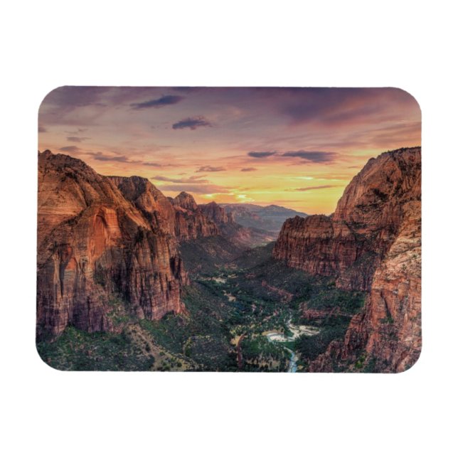 Zion Canyon Nationalpark Magnet (Horizontal)