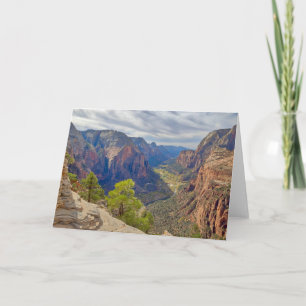 Zion Canyon   Utah Karte