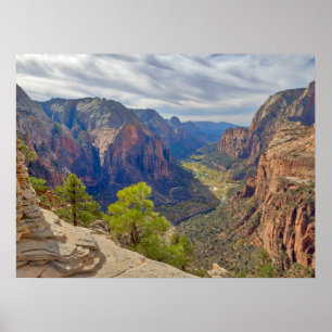 Zion Canyon Utah Poster