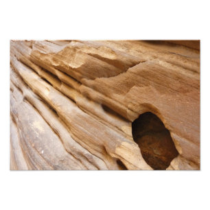 Zion Canyon Wall I Abstrakt Naturfotografie Fotodruck