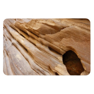 Zion Canyon Wall I Abstrakt Naturfotografie Magnet