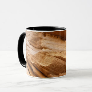 Zion Canyon Wand II Rote Fels Abstraktfotografie Tasse
