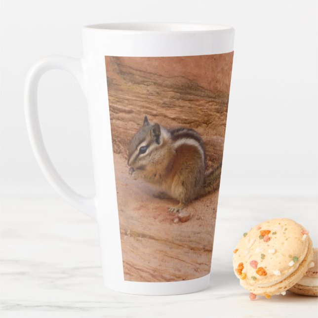 Zion Chipmunk auf Red Rocks Milchtasse (Beispiel)