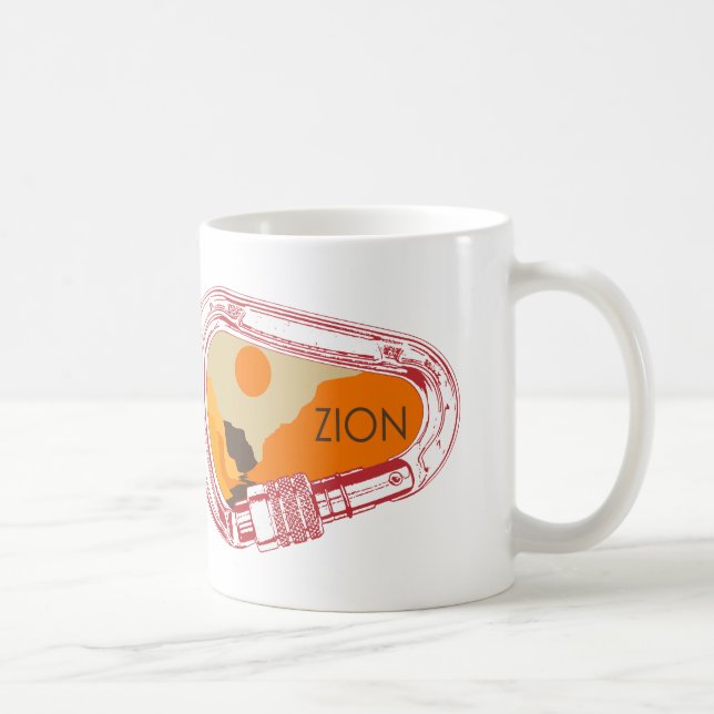Zion Climbing Carabiner Kaffeetasse (Rechts)