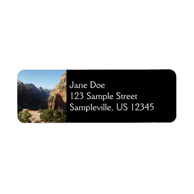 Zion from Angels Landweg Zion Nationalpark (Vorne)