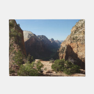 Zion from Angels Landweg Zion Nationalpark Fußmatte