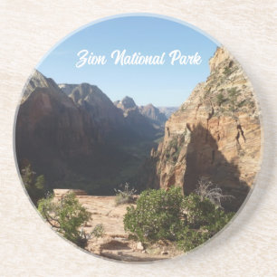 Zion from Angels Landweg Zion Nationalpark Getränkeuntersetzer