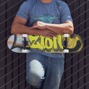 Zion Graffiti Custom Personalisiert Skateboard