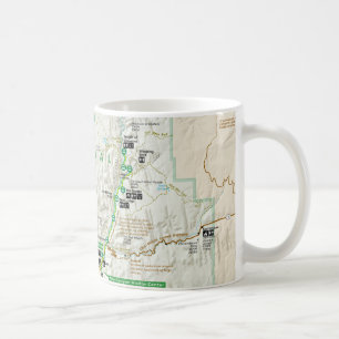 Zion Karten-Tasse Nationalparks (Utah) Kaffeetasse