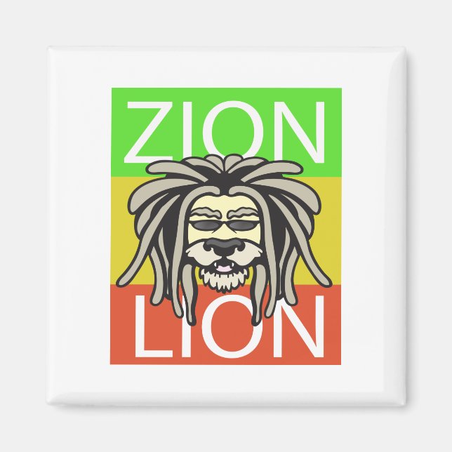 ZION LION MAGNET (Vorne)