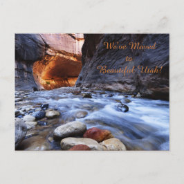 Zion Narrows, New Address Ankündigung