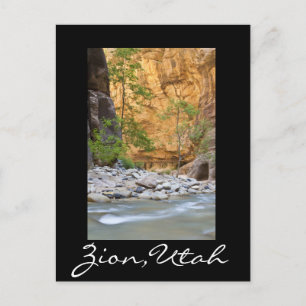 Zion Narrows Postkarte