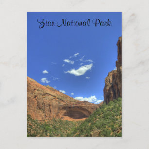 Zion National Park, ABER Postcard Postkarte