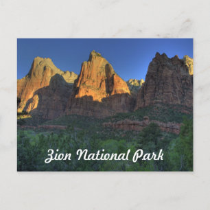 Zion National Park, ABER Postcard Postkarte