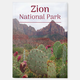 Zion National Park Bloom Magnet