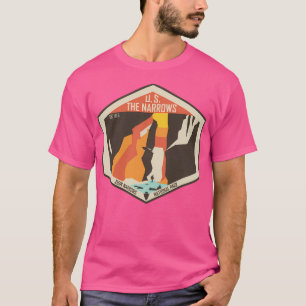 Zion National Park - Der Narrows Baseball Sleeve T-Shirt