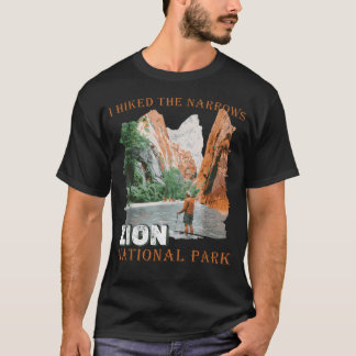 Zion National Park Ich wanderte durch The Narrows  T-Shirt