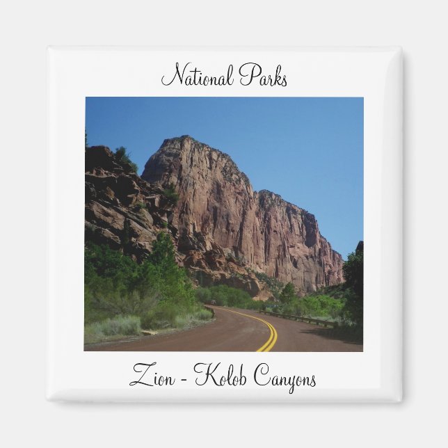 Zion National Park Magnet (Devant)
