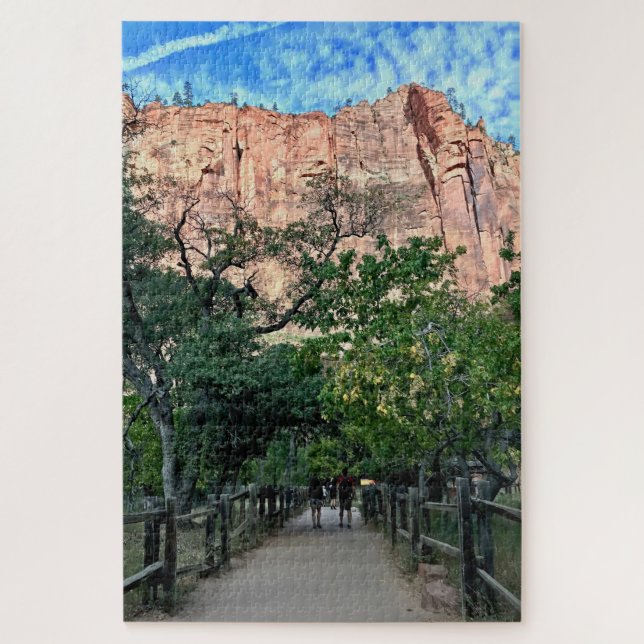 Zion National Park Narrows Riverside Walk Trail (Vertikal)